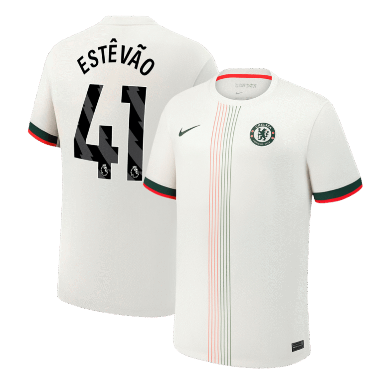 Mens Chelsea 2025/26 Away Jersey – Estevao 41