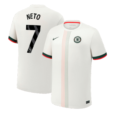 Mens Chelsea 2025/26 Away Jersey – Neto 7
