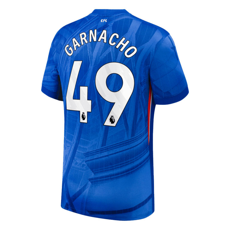 Mens Chelsea 2025/26 Home Jersey – Garnacho 49