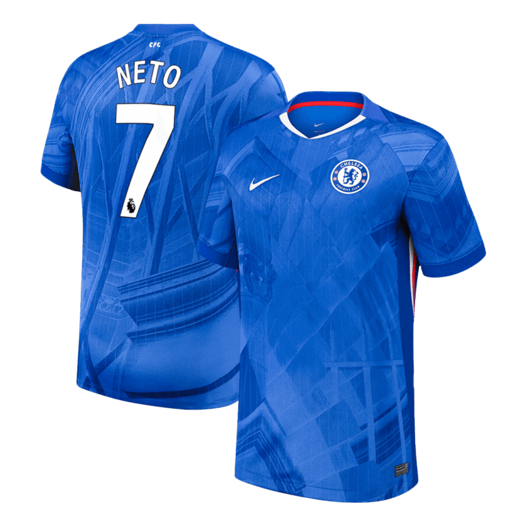 Mens Chelsea 2025/26 Home Jersey – Neto 7