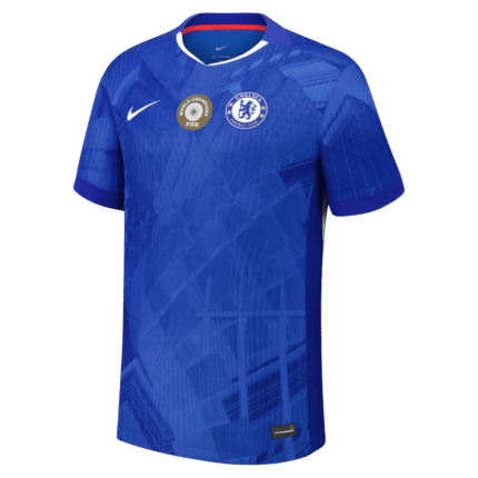 Mens Chelsea 2025/26 Home Jersey – World Champions 25