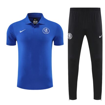 Mens Chelsea 2025/26 Suit Blue Polo