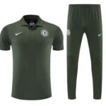 Mens Chelsea 2025/26 Suit Green Polo