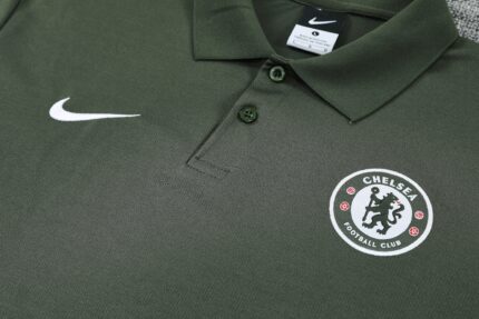 Mens Chelsea 2025/26 Suit Green Polo