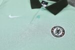 Mens Chelsea 2025/26 Suit Light Blue Polo