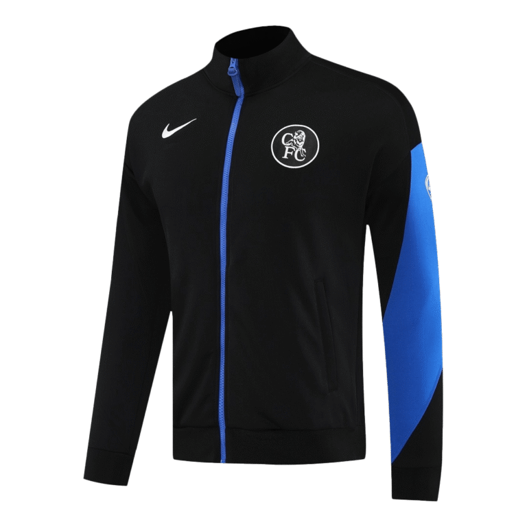Mens Chelsea 2025/26 Track Black Jacket