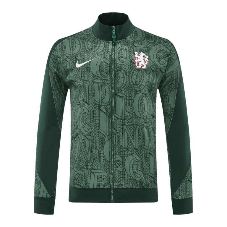 Mens Chelsea 2025/26 Track Green Jacket