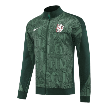 Mens Chelsea 2025/26 Track Green Jacket