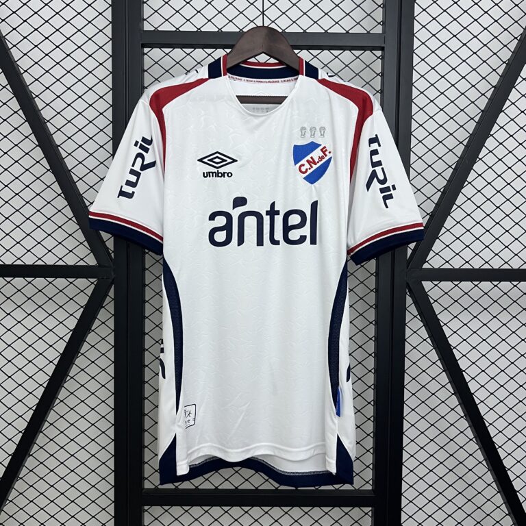 Mens Club Nacional de Football 2025/26 White Jersey