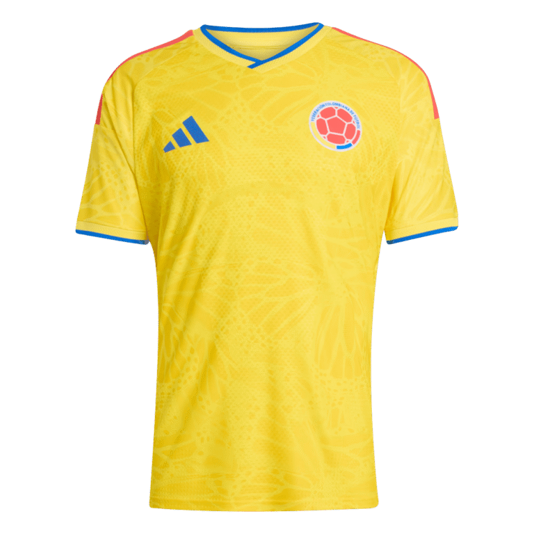 Mens Colombia 2026 World Cup Home World Cup Jersey Player Version