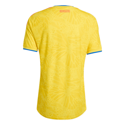 Mens Colombia 2026 World Cup Home World Cup Jersey Player Version