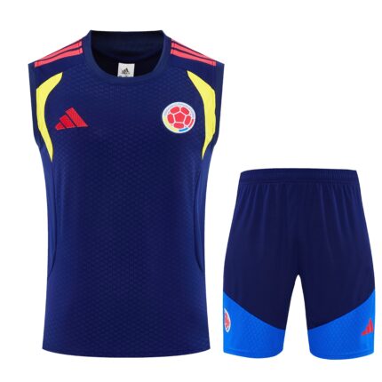 Mens Colombia 2026 World Cup World Cup Blue Training Vest