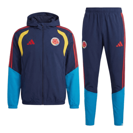 Mens Colombia 2026 World Cup World Cup Navy Tracksuit