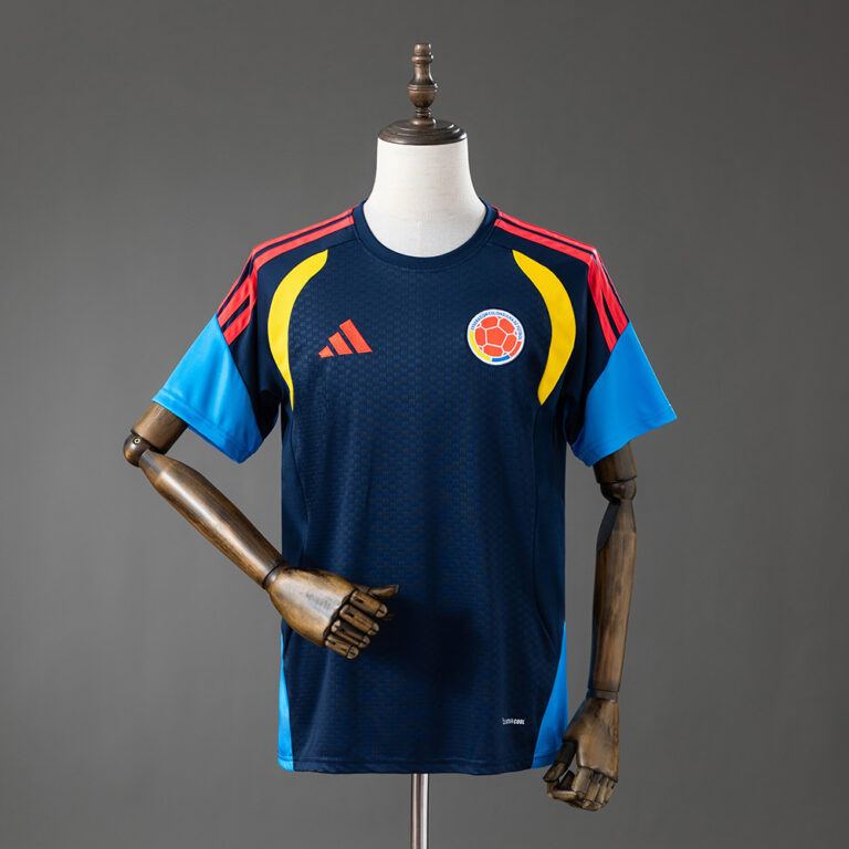 Mens Colombia 2026 World Cup World Cup Navy Training Jersey