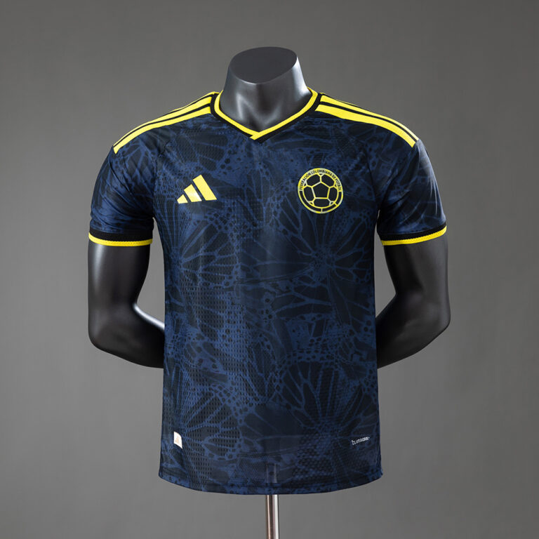 Mens Colombia 2026 World Cup World Cup Special Edition – Black Jersey Player Version