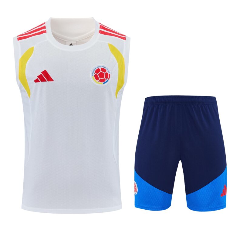 Mens Colombia 2026 World Cup White Training Vest