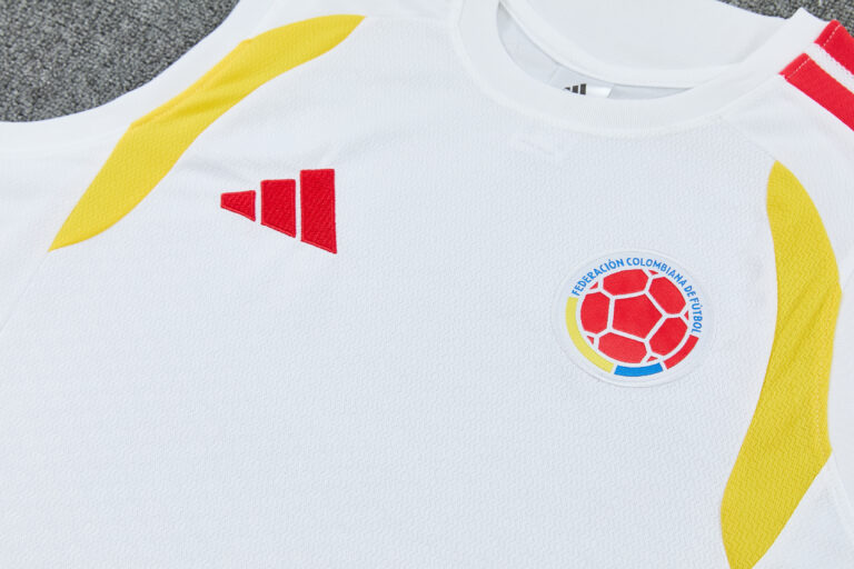 Mens Colombia 2026 World Cup White Training Vest