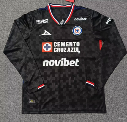 Mens Cruz Azul 2025/26 Third Long Sleeve Jersey