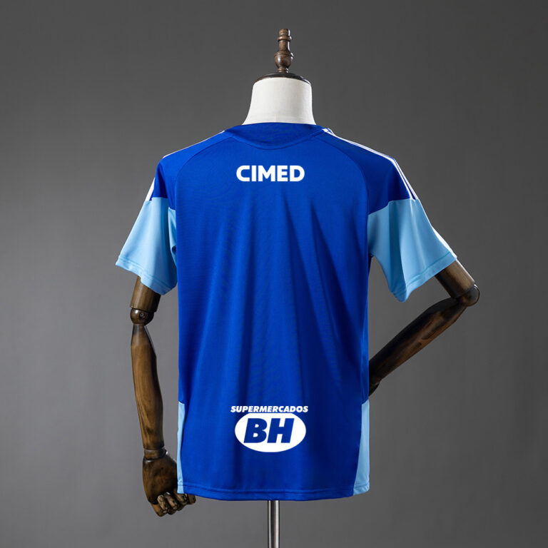 Mens Cruzeiro 2026/27 All sponsors Blue Training Jersey