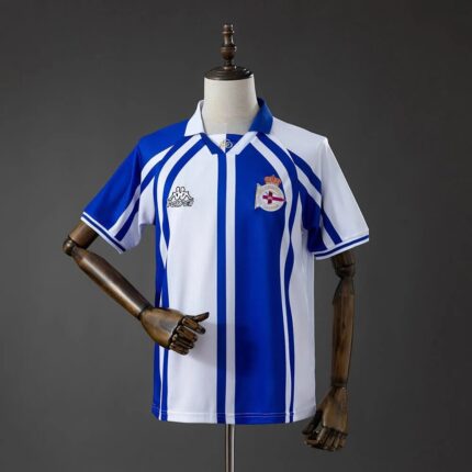 Mens Deportivo de La Coruna 2026/27 La Bebet Pompeii Style Retro Style Jersey