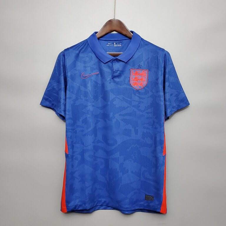 Mens England 2020 Away Retro Style Jersey