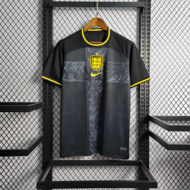 Mens England 2022 World Cup World Cup Black Training Jersey