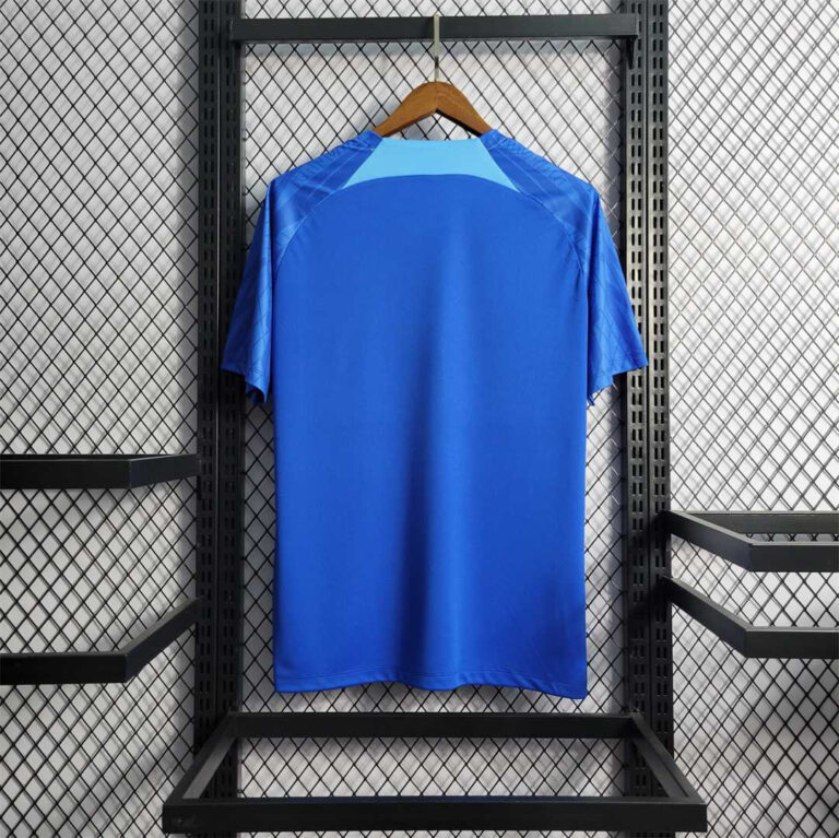 Mens England 2022 World Cup World Cup Blue Training Jersey