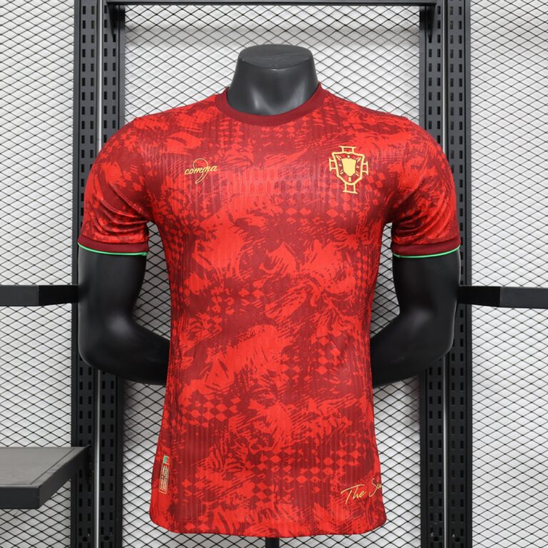 Mens England 2024 Special Edition Red Jersey Player Version