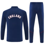 Mens England 2026 World Cup Half-zip Royal Blue Tracksuit