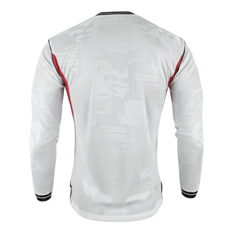 Mens England 2026 World Cup Home World Cup Long Sleeve Jersey Player Version