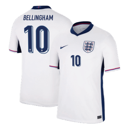 Mens England Retro Home Jersey – Bellingham 10