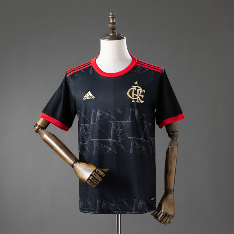 Mens Flamengo 2021/22 Third Retro Style Jersey