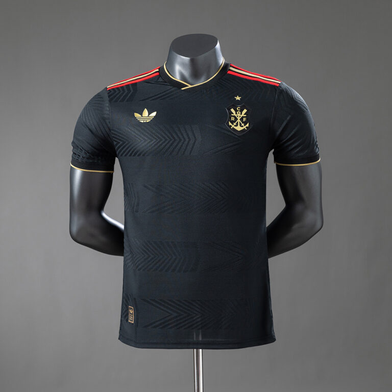 Mens Flamengo 2025/26 Special Edition Black Jersey Player Version