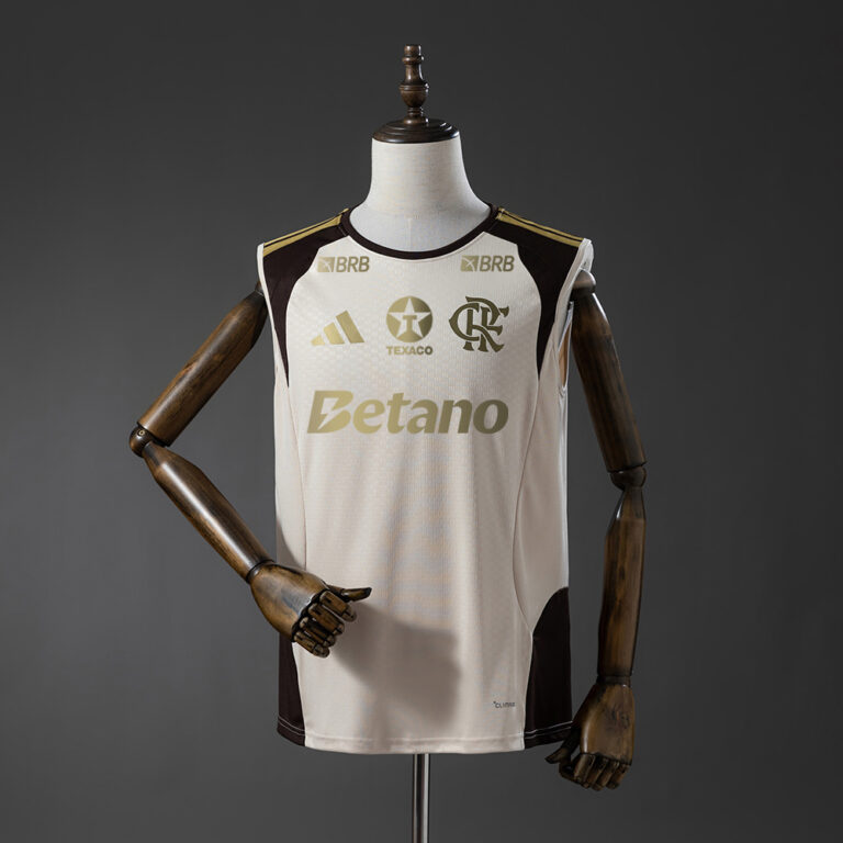 Mens Flamengo 2026/27 All sponsors Apricot Training Vest