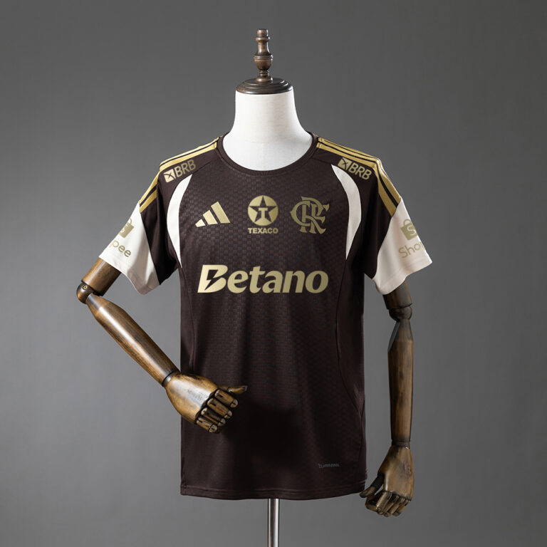 Mens Flamengo 2026/27 All sponsors Brown Training Jersey