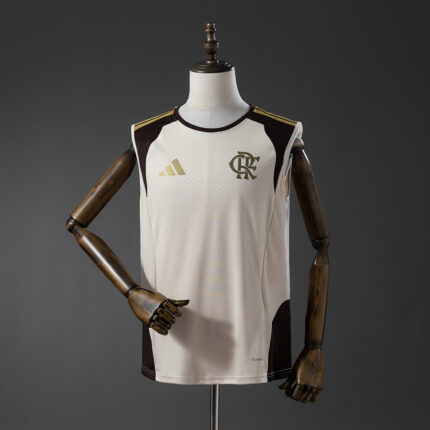 Mens Flamengo 2026/27 Apricot Training Vest