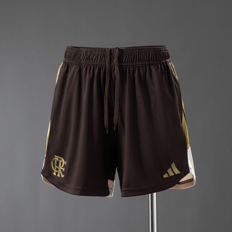 Mens Flamengo 2026/27 Brown Shorts