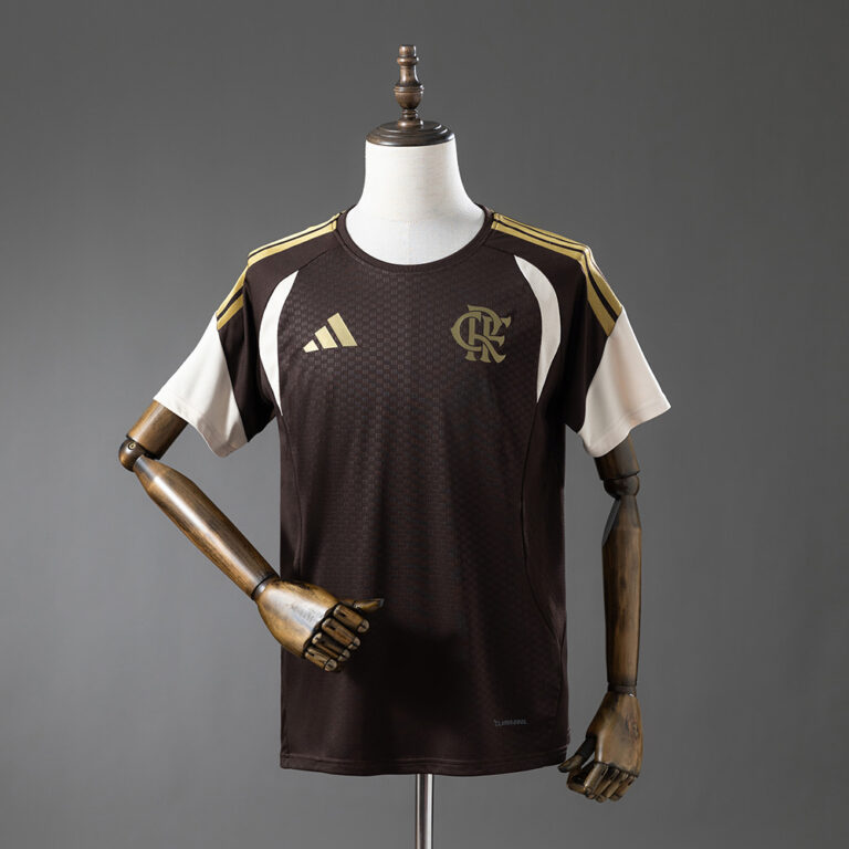Mens Flamengo 2026/27 Brown Training Jersey