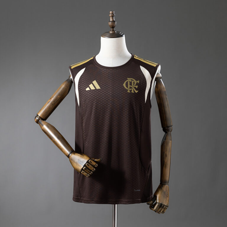 Mens Flamengo 2026/27 Brown Training Vest
