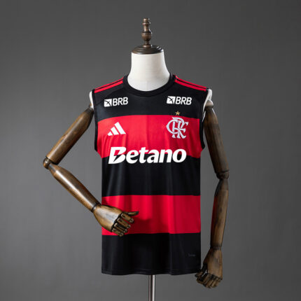 Mens Flamengo 2026/27 Home with sponsors logo Training Vest