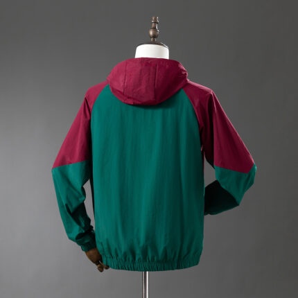 Mens Fluminense 2025/26 Red Windbreaker Jacket