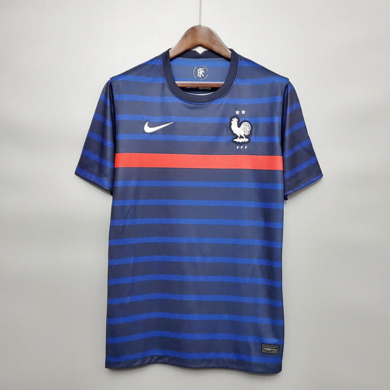 Mens France 2020 Home Retro Style Jersey
