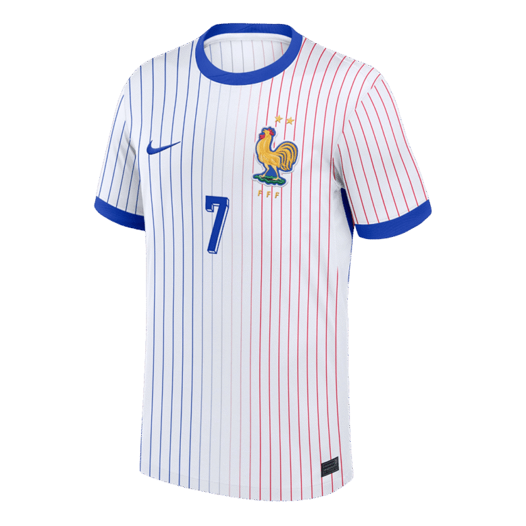 Mens France Retro Away Jersey – Griezmann 7