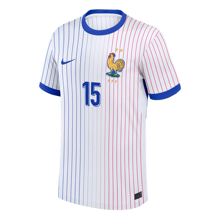 Mens France Retro Away Jersey – Konate 15