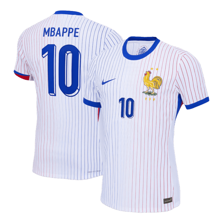 Mens France Retro Away Jersey – Mbappe 10