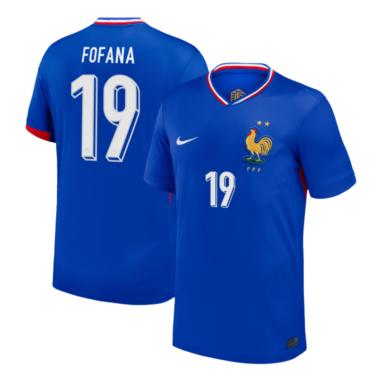 Mens France Retro Home Jersey – Fofana 19