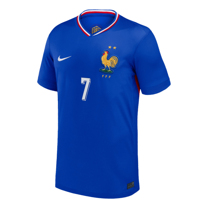 Mens France Retro Home Jersey – Griezmann 7