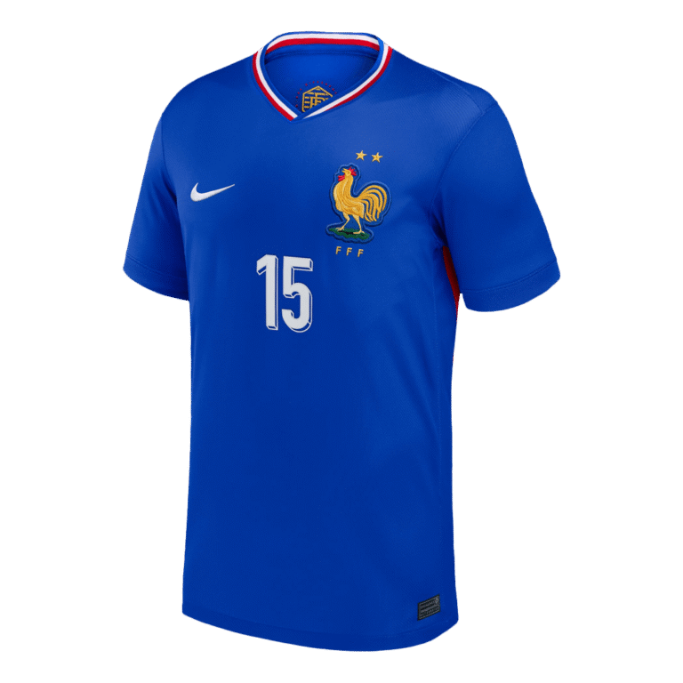 Mens France Retro Home Jersey – Konate 15