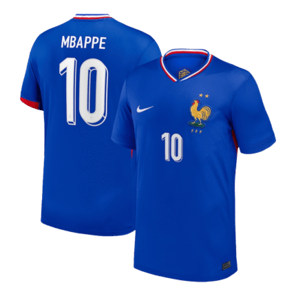 Mens France Retro Home Jersey – Mbappe 10