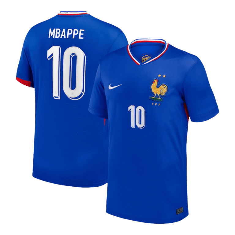 Mens France Retro Home Jersey – Mbappe 10